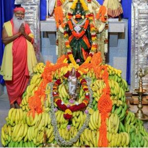 PRADHANA MARAKATA HANUMAN KADALIPHALA(BANANA) PUJA